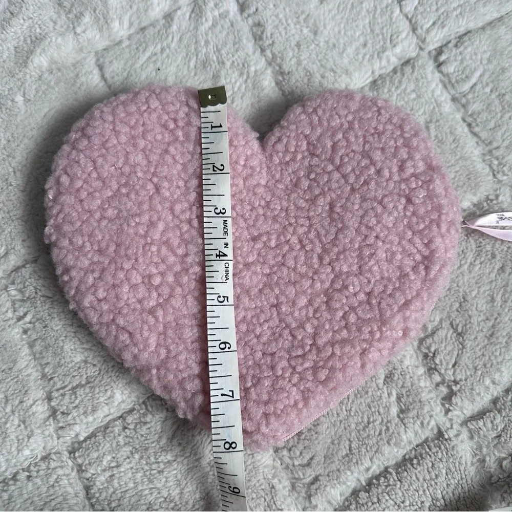Box Lunch | The Creme Shop Teddy Bag Plush Heart Cosmetic Bag